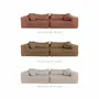 Sofas - FAMILY - 4-seater velvet sofa 320 x 130 cm - BED AND PHILOSOPHY - ÂME PHILO