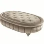 Repose-pieds - POUF OVALE FIRST LADY - SIWA SOFT STYLE HOME
