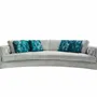 Sofas - RICHMOND CURVED SOFA - SIWA SOFT STYLE HOME