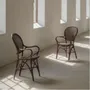 Chairs for hospitalities & contracts - New Brown Color for Rattan Bestsellers - SIKA-DESIGN