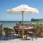 Sunshades - Sienna Teak Parasol - SIKA-DESIGN