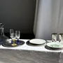 Plats et saladiers - Plateau rond vintage en métal argenté D30 H2 - OFFICE OBJETS