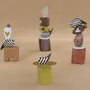 Decorative objects - Echoes III Totem Handmade by Malabar - MALABAR