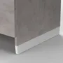 Lavabos - Mongardi : Meuble évier-lavoir en bois avec bac en résine, Pré-perçable pour installer un robinet, Résistant aux acides, Intérieur, 60L × 50P × 85H cm, Chêne - MONGARDI