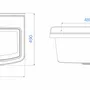 Lavabos - Mongardi : Évier multifonction Linea Vela en résine, Fixation murale, Résistant aux acides, Intérieur et Extérieur, 69L × 49P × 29H cm, Blanc - MONGARDI