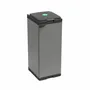 Shelves - Mongardi: Mono Resin Bag Holder Cabinet, Easy to Assemble, One Door, With Lid and Bag Retaining Frame, Suitable for 80–110 L Bags, 34W × 38D × 87H cm, Black and Grey - MONGARDI