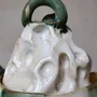 Ceramic - Sculpted Ceramic Jug with a lid - WOJCIECH DZIENNIAK ART