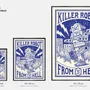 Affiches - Affiche "Killer Robot" - Format 50x70 cm, 30x40cm ou A4 - YEAAAH! STUDIO
