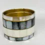 Bracelets - BRACELET NACRE BLANCHE IRISEE - JOLIE JULIE