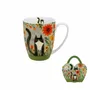 Tea and coffee accessories - mug with paper sleeve meadow - KARENA INTERNATIONAL
