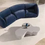 Coffee tables - Organic-shaped coffee table in sand-coloured epoxy fibreglass - ANGEL CERDÁ