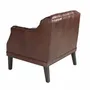 Fauteuils - Fauteuil Chester en cuir marron cognac - ANGEL CERDÁ