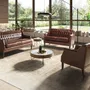 Sofas - 2-seater Chester sofa in cognac brown leather - ANGEL CERDÁ