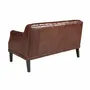 Sofas - 2-seater Chester sofa in cognac brown leather - ANGEL CERDÁ