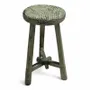 Tabourets - Tabouret rond fait main - PAGODA INTERNATIONAL