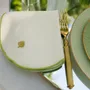 Linge de table textile - FLEUR D'ARTICHAUT - serviette et dessous de verre - ARTIPARIS