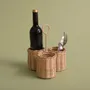 Couverts de service - PORTE-BOUTEILLE EN ROTIN - MAHE HOMEWARE