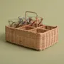 Couverts de service - PORTE-BOUTEILLE EN ROTIN - MAHE HOMEWARE