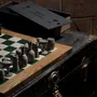Unique pieces - Champagne Chess Set - CHESSTUDIO BY MARTIN GOUSSET