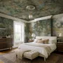 Wall panels - Beatrice in Fennel on Pearlescent - HALEY STUDIOS