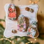 Gifts - Set of 12 oval metal boxes — Vintage Christmas - MAISON ROYAL GARDEN