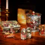 Gifts - Set of 12 oval metal boxes — Vintage Christmas - MAISON ROYAL GARDEN