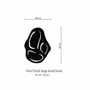 Kitchens furniture - Firm Pinch large knob/hook - EVAANNA