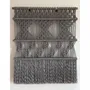 Tapisseries - Tenture Murale Macramé Fondation Argent - NŒULUXE
