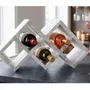 Objets design - Porte-bouteille de vin en marbre carrara gris clair - SAGIT