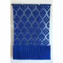 Tapisseries - Tenture Murale Macramé Mili Bleu Électrique - NŒULUXE