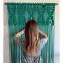 Tapisseries - Tenture Murale Macramé Mili Vert - NŒULUXE