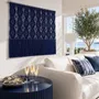 Tapisseries - Tenture Murale Macramé Mili Bleu Marine - NŒULUXE