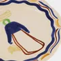 Assiettes au quotidien - Hand-Painted Comporta The Harvester Stoneware Dinner Plate - HOUSE OF CAPRICORN