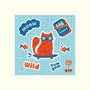 Accessoires enfants - Autocollants réfléchissants - Petites planches - RAINETTE