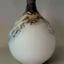 Pottery - Saggar-Fired Arita Porcelain Vase — Shuhari Collection - JOHN MAC CERAMICS