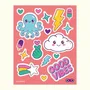 Accessoires enfants - Stickers réfléchissants - Grandes planches - RAINETTE