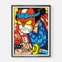 Poster - Print "Justice-Kun" (Size 30x40cm or A4) - YEAAAH! STUDIO