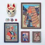 Poster - Poster\" The fox with the mino\” (Format 30x40cm or 50x70cm) - YEAAAH! STUDIO