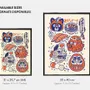 Poster - Print  "Nihon” - Size 30x40cm or A4 - YEAAAH! STUDIO