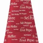 Aprons - Sel & Poivre Kitchen Apron Rouge 80 X 85 - MAISON VIVARAISE - SDE VIVARAISE WINKLER