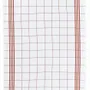 Dish towels - Carreaux Tea Towel Rouge 50 X 70 - MAISON VIVARAISE - SDE VIVARAISE WINKLER