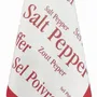 Dish towels - Sel & Poivre Tea Towel Rouge 50 X 70 - MAISON VIVARAISE - SDE VIVARAISE WINKLER