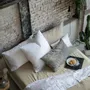 Linge de lit - Drap plat Zeff blanc 240 x 300 - MAISON VIVARAISE - SDE VIVARAISE WINKLER
