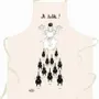 Aprons - Apron Dubout A Table Ecru 85 X 72 - MAISON VIVARAISE - SDE VIVARAISE WINKLER