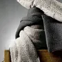 Bed linens - Tana Bed Throw Lin 240 X 260 - MAISON VIVARAISE - SDE VIVARAISE WINKLER