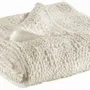 Linge de lit - Jeté Tana Craie 180 X 260 - MAISON VIVARAISE - SDE VIVARAISE WINKLER