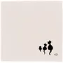 Dish towels - Kitchen Towel Dubout 3 Chats Ivoire 50 X 50 - MAISON VIVARAISE - SDE VIVARAISE WINKLER