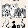Torchons - Torchon Dubout Entre Chats Et Chiens Ecru 48 X 72 - MAISON VIVARAISE - SDE VIVARAISE WINKLER