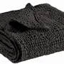 Throw blankets - Tana Throw Blanket Carbone 140 X 200 - MAISON VIVARAISE - SDE VIVARAISE WINKLER