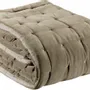 Linge de lit - Chemin de Lit Uni Elise Ficelle 90 X 240 - MAISON VIVARAISE - SDE VIVARAISE WINKLER